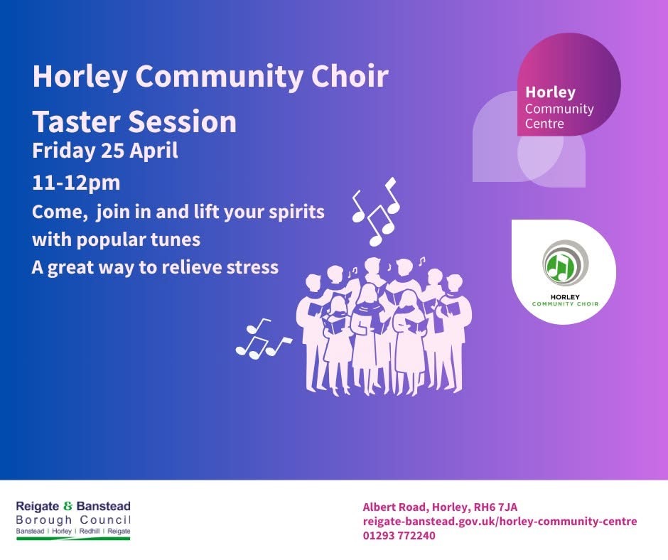 Horley Community Centre - Taster Session, Horley Community Choir